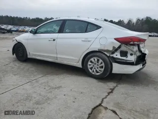 2017 Hyundai Elantra SE with VIN 5NPD74LF7HH079959, listed as a Copart auction lot 45161265 with 128,967 mi miles and Salvage Title. Bid and sale history available at carsss.com. Image 2.
