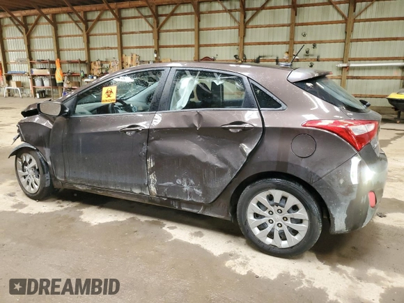 2016 Hyundai Elantra GL with VIN KMHD25LH6GU298224, listed as a Copart auction lot 63802115 with 186,425 mi miles and Salvage title. Bid and sale history available at DreamBid. Image 2.