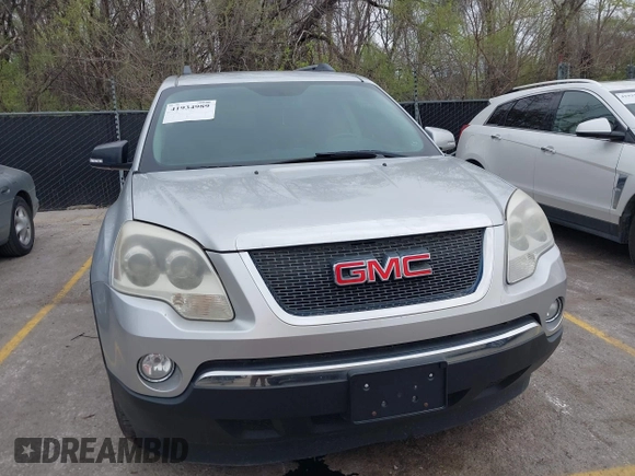 2011 GMC Acadia SLT1 with VIN 1GKKRRED8BJ418810, listed as a IAAI auction lot 41934989 with 179,299 mi miles. Bid and sale history available at carsss.com. Image 6.