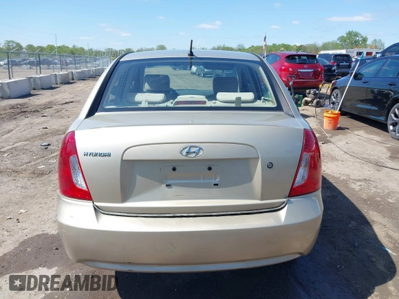 2007 Hyundai Accent GLS with VIN KMHCN46C47U101984, listed as a IAAI auction lot 42234484 with 185,048 mi miles and . Bid and sale history available at DreamBid. Image 16.