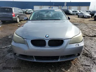 2006 BMW 5 Series 525i with VIN WBANE53546CK84751, listed as a Copart auction lot 51712405 with 166,406 mi miles and Clean Title. Bid and sale history available at carsss.com. Image 5.