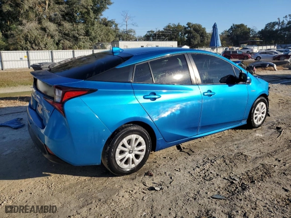 2022 Toyota Prius L Eco with VIN JTDKAMFU8N3157269, listed as a Copart auction lot 83969024 with 40,386 mi miles and Non Repairable. Bid and sale history available at carsss.com. Image 3.