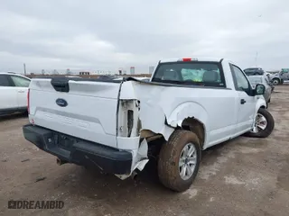 2019 Ford F-150 XL with VIN 1FTMF1CB3KKE16540, listed as a IAAI auction lot 41572630 with 73,954 mi miles. Bid and sale history available at carsss.com. Image 4.