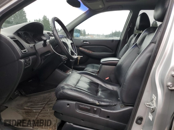2001 Acura MDX with VIN 2HNYD18201H543262, listed as a Copart auction lot 50464125 with 184,922 mi miles and Salvage Title. Bid and sale history available at carsss.com. Image 7.