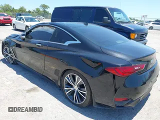 2017 Infiniti Q60 Premium with VIN JN1CV7EK0HM110054, listed as a IAAI auction lot 42293475 with Not provided miles and . Bid and sale history available at DreamBid. Image 3.
