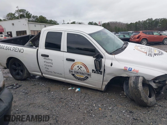 2018 Ram 1500 Tradesman with VIN 1C6RR6FG3JS147382, listed as a IAAI auction lot 41251352 with 166,066 mi miles and . Bid and sale history available at DreamBid. Image 13.