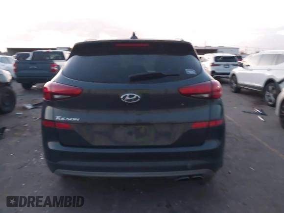 2019 Hyundai Tucson Sport with VIN KM8J33AL7KU901296, listed as a IAAI auction lot 41132884 with 76,948 mi miles. Bid and sale history available at carsss.com. Image 16.