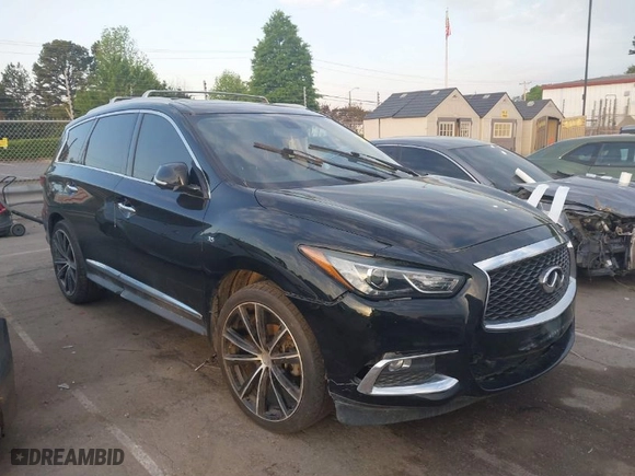 2018 Infiniti QX60 with VIN 5N1DL0MM4JC501992, listed as a IAAI auction lot 42024056 with 120,515 mi miles. Bid and sale history available at carsss.com. Image 13.