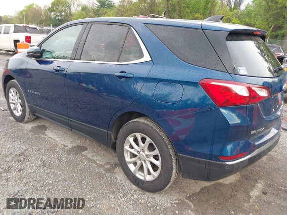 2020 Chevrolet Equinox LT with VIN 3GNAXUEV0LL264829, listed as a IAAI auction lot 42122941 with 95,395 mi miles and . Bid and sale history available at DreamBid. Image 3.