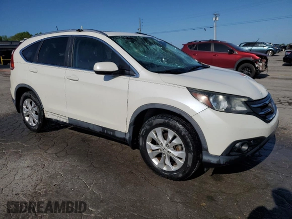 2014 Honda CR-V EX-L with VIN 5J6RM3H74EL028219, listed as a Copart auction lot 54142635 with 143,421 mi miles and Salvage Title. Bid and sale history available at carsss.com. Image 4.