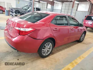 2014 Toyota Corolla L with VIN 2T1BURHE3EC083082, listed as a Copart auction lot 61215125 with 184,393 mi miles and Clean title. Bid and sale history available at DreamBid. Image 3.