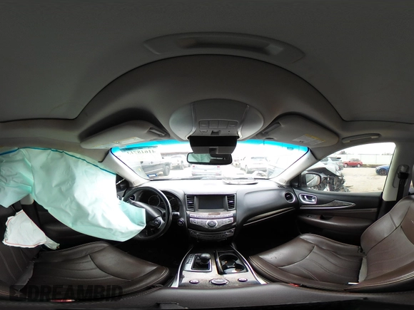 2014 Infiniti QX60 with VIN 5N1AL0MM4EC549212, listed as a IAAI auction lot 41618713 with 100,039 mi miles. Bid and sale history available at carsss.com. Image 18.