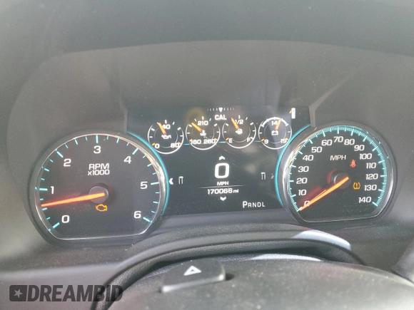 2017 GMC Yukon XL Denali with VIN 1GKS2HKJ8HR138713, listed as a Copart auction lot 48398095 with 170,066 mi miles and Salvage Title. Bid and sale history available at carsss.com. Image 9.