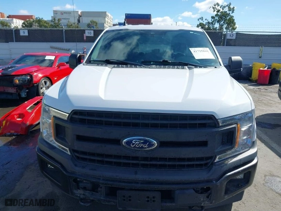 2020 Ford F-150 XL with VIN 1FTEW1E41LKE12636, listed as a IAAI auction lot 41725868 with 137,584 mi miles. Bid and sale history available at carsss.com. Image 12.