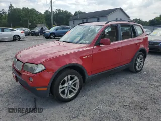 2007 BMW X3 3.0si with VIN WBXPC93487WF17746, listed as a Copart auction lot 66290555 with 212,588 mi miles and Clean title. Bid and sale history available at DreamBid. Image 1.