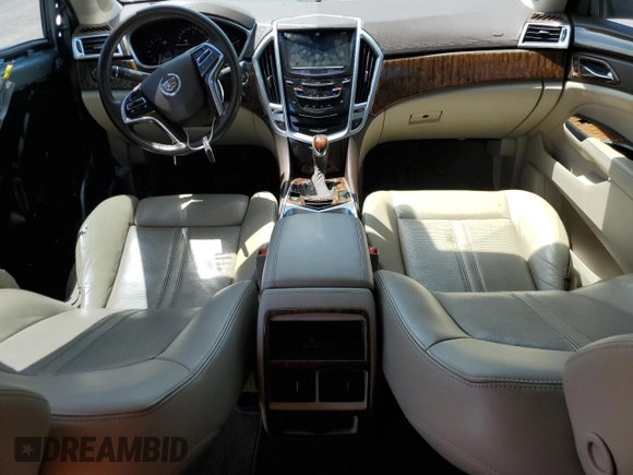 2013 Cadillac SRX Performance Collection with VIN 3GYFNDE37DS535759, listed as a Copart auction lot 52620105 with 92,059 mi miles and Salvage title. Bid and sale history available at DreamBid. Image 8.
