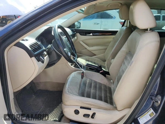 2014 Volkswagen Passat SEL Premium with VIN 1VWCN7A32EC018096, listed as a Copart auction lot 56972805 with 118,515 mi miles and Non repairable. Bid and sale history available at DreamBid. Image 7.