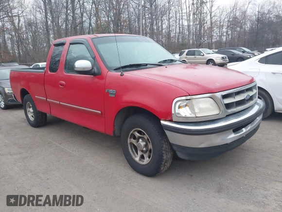 1998 Ford F-150 with VIN 1FTZX17WXWNC05002, listed as a IAAI auction lot 41799463 with 157,453 mi miles and . Bid and sale history available at DreamBid. Image 1.