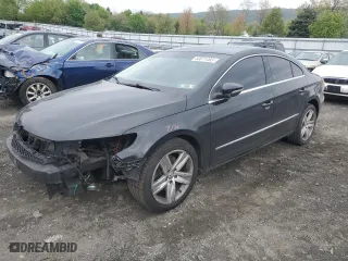 2016 Volkswagen CC Sport with VIN WVWBN7AN6GE514560, listed as a Copart auction lot 50071493 with 75,912 mi miles. Bid and sale history available at carsss.com. Image 1.