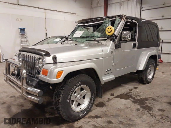 2005 Jeep Wrangler Unlimited with VIN 1J4FA44S05P359173, listed as a IAAI auction lot 41275179 with 75,035 mi miles. Bid and sale history available at carsss.com. Image 2.