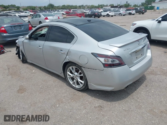 2013 Nissan Maxima SV with VIN 1N4AA5AP6DC802945, listed as a IAAI auction lot 42436193 with 144,462 mi miles and . Bid and sale history available at DreamBid. Image 3.
