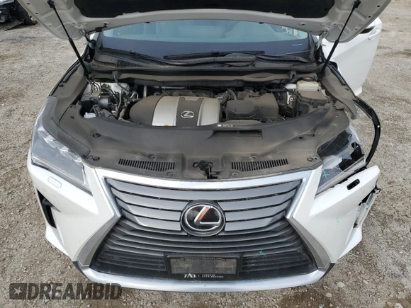 2018 Lexus RX 350 with VIN 2T2BZMCA9JC159824, listed as a Copart auction lot 57145165 with 55,753 mi miles and Salvage title. Bid and sale history available at DreamBid. Image 12.