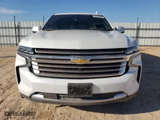 2021 Chevrolet Suburban High Country with VIN 1GNSKGKL5MR135826, listed as a Copart auction lot 82916583 with 58,001 mi miles. Bid and sale history available at carsss.com. Image 5.