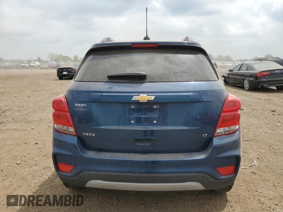 2020 Chevrolet Trax LT with VIN 3GNCJLSB0LL319827, listed as a Copart auction lot 57246955 with 42,014 mi miles and Salvage title. Bid and sale history available at DreamBid. Image 6.