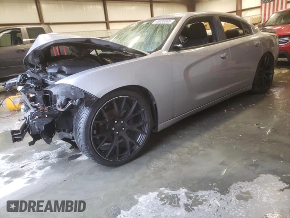 2017 Dodge Charger SXT with VIN 2C3CDXHG6HH578983, listed as a Copart auction lot 45036365 with 133,942 mi miles and Salvage Title. Bid and sale history available at carsss.com. Image 1.