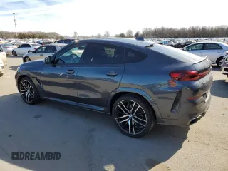2020 BMW X6 M50i with VIN 5UXCY8C08L9C75486, listed as a Copart auction lot 42780354 with 66,661 mi miles. Bid and sale history available at carsss.com. Image 2.