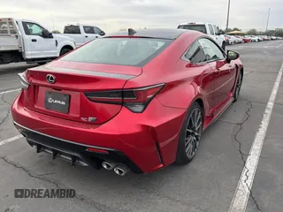 2020 Lexus RC F with VIN JTHJP5BC0L5007766, listed as a Copart auction lot 86857424 with 1,971 mi miles and Clean Title. Bid and sale history available at carsss.com. Image 4.