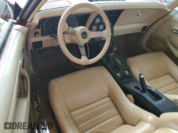 1979 Chevrolet Corvette with VIN 1Z8749S432394, listed as a Copart auction lot 63610445 with 62,086 mi miles and Salvage title. Bid and sale history available at DreamBid. Image 8.