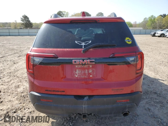 2021 GMC Acadia SLE with VIN 1GKKNKLA0MZ177941, listed as a Copart auction lot 51217025 with 145,530 mi miles and Salvage title. Bid and sale history available at DreamBid. Image 6.