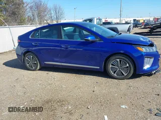 2022 Hyundai Ioniq Limited with VIN KMHCX5LD5NU265674, listed as a IAAI auction lot 41456208 with 30,438 mi miles and . Bid and sale history available at DreamBid. Image 13.