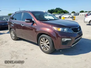 2012 Kia Sorento SX with VIN 5XYKW4A28CG234559, listed as a Copart auction lot 58477575 with 129,400 mi miles and Clean title. Bid and sale history available at DreamBid. Image 4.