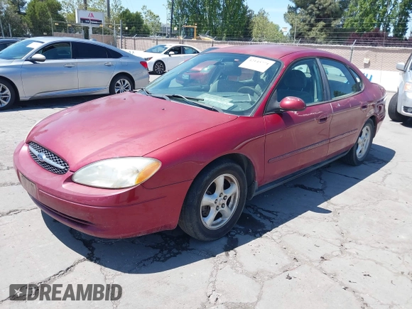 2003 Ford Taurus SES Standard with VIN 1FAFP55243G191713, listed as a IAAI auction lot 42145771 with 232,282 mi miles. Bid and sale history available at carsss.com. Image 2.