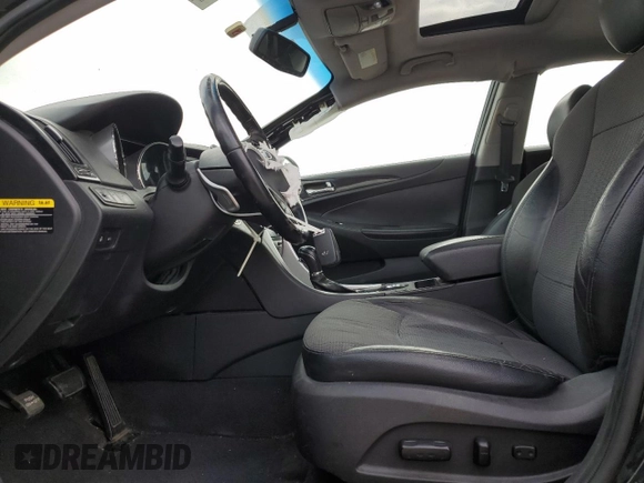 2014 Hyundai Sonata SE with VIN 5NPEC4AC8EH816221, listed as a Copart auction lot 44825285 with 128,043 mi miles and Salvage Title. Bid and sale history available at DreamBid. Image 7.