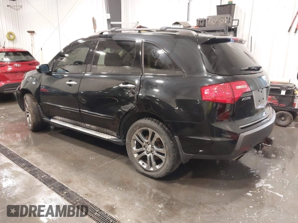 2008 Acura MDX Tech Pkg with VIN 2HNYD28338H524780, listed as a IAAI auction lot 41634455 with 175,749 mi miles. Bid and sale history available at carsss.com. Image 3.