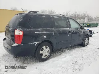 2010 Kia Sedona LX with VIN KNDMG4C30A6346610, listed as a Copart auction lot 86540934 with 194,832 mi miles and Salvage Title. Bid and sale history available at carsss.com. Image 3.