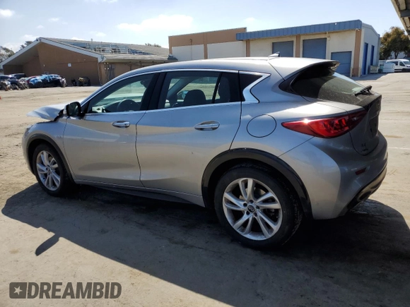 2018 Infiniti QX30 Luxury with VIN SJKCH5CP8JA049208, listed as a Copart auction lot 54795885 with 46,993 mi miles and Salvage title. Bid and sale history available at DreamBid. Image 2.
