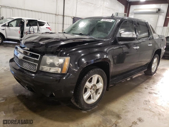 2009 Chevrolet Avalanche LT w/2LT with VIN 3GNFK22009G227668, listed as a Copart auction lot 79301224 with 151,849 mi miles and Salvage Title. Bid and sale history available at carsss.com. Image 1.