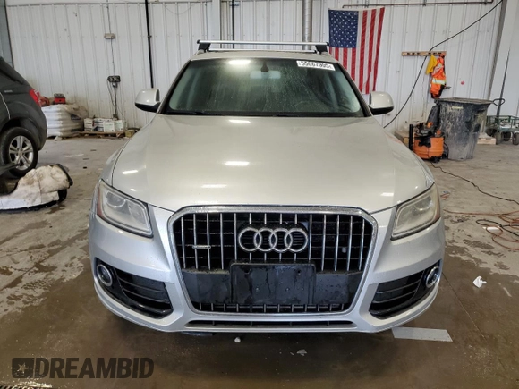 2013 Audi Q5 Premium with VIN WA1CFAFP0DA065608, listed as a Copart auction lot 55067905 with 151,336 mi miles and Salvage title. Bid and sale history available at DreamBid. Image 5.