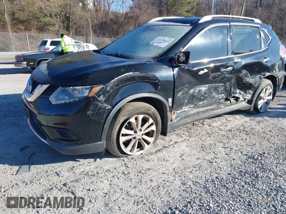2014 Nissan Rogue S with VIN 5N1AT2MV8EC764483, listed as a IAAI auction lot 41678681 with 239,882 mi miles. Bid and sale history available at carsss.com. Image 16.