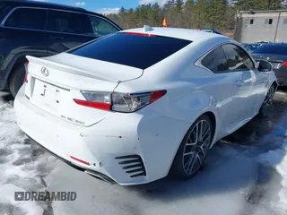 2016 Lexus RC with VIN JTHSE5BC5G5006662, listed as a IAAI auction lot 41665715 with 51,378 mi miles. Bid and sale history available at carsss.com. Image 4.