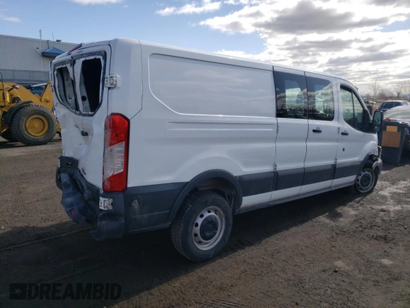 2017 Ford Transit Cargo with VIN 1FTYR2ZM5HKA54176, listed as a Copart auction lot 53836515 with 163,454 mi miles and Non repairable. Bid and sale history available at DreamBid. Image 3.