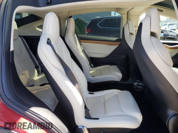 2019 Tesla Model X 75D with VIN 5YJXCBE20KF151193, listed as a Copart auction lot 52478715 with 54,638 mi miles and Salvage Title. Bid and sale history available at carsss.com. Image 11.
