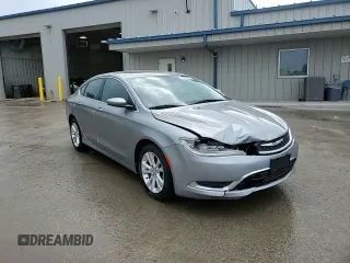 2015 Chrysler 200 Limited with VIN 1C3CCCABXFN742153, listed as a Copart auction lot 61244535 with 106,048 mi miles and Clean title. Bid and sale history available at DreamBid. Image 13.
