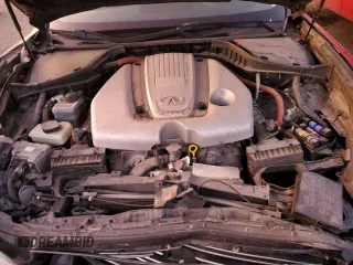 2012 Infiniti M Hybrid with VIN JN1EY1AP0CM910053, listed as a Copart auction lot 85345224 with 121,711 mi miles and Salvage title. Bid and sale history available at DreamBid. Image 11.
