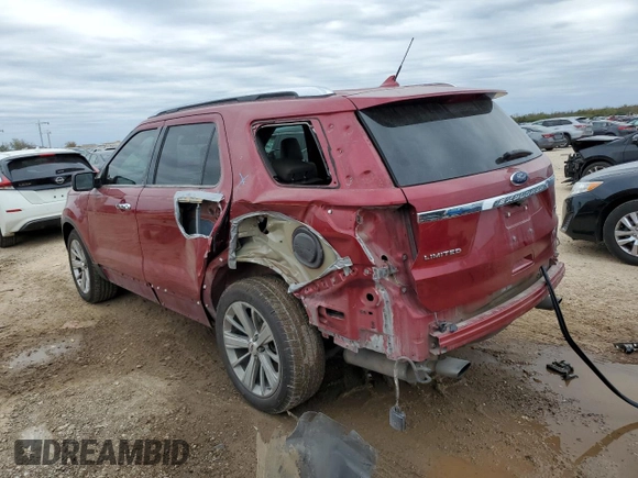 2019 Ford Explorer Limited z VIN 1FM5K7FH1KGA96037, wystawiony jako Copart lot #83707294 z przebiegiem 58 764 mil mil oraz Szkoda całkowita • Salvage title. Historia ofert i sprzedaży dostępna na DreamBid. Obrazek 2.