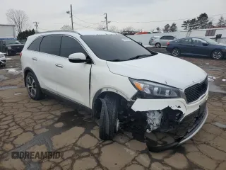 2016 Kia Sorento EX with VIN 5XYPHDA15GG010713, listed as a Copart auction lot 44855165 with 133,450 mi miles and Salvage Title. Bid and sale history available at carsss.com. Image 4.